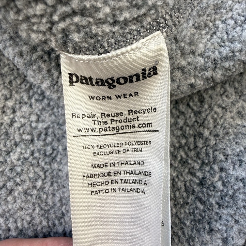 Patagonia Mens Better Sweater Full Zip Size XL Stonewash Outdoor Camping Hiking - Picture 9 of 11